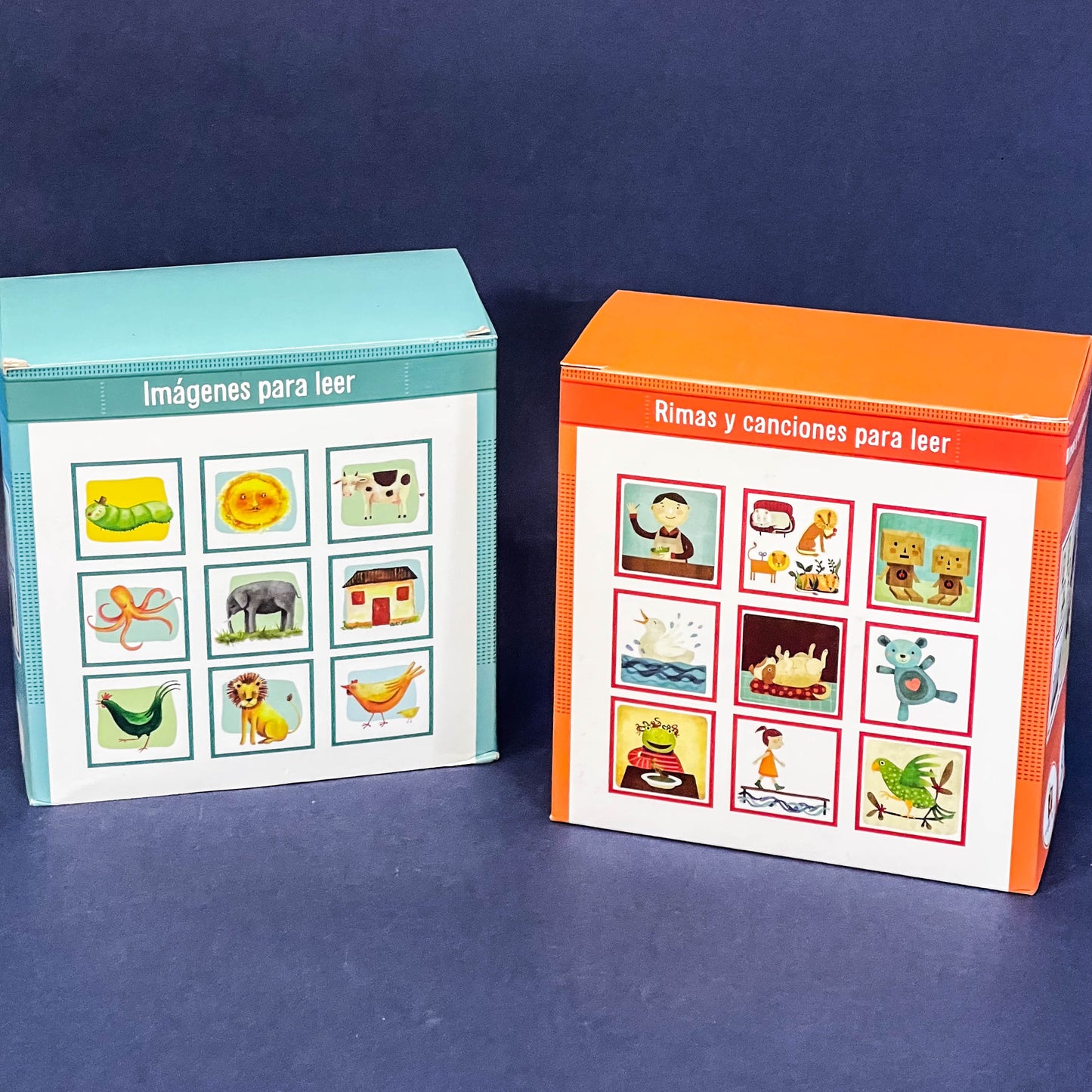 Kit Imágenes para leer - 2 cajas de tarjetas