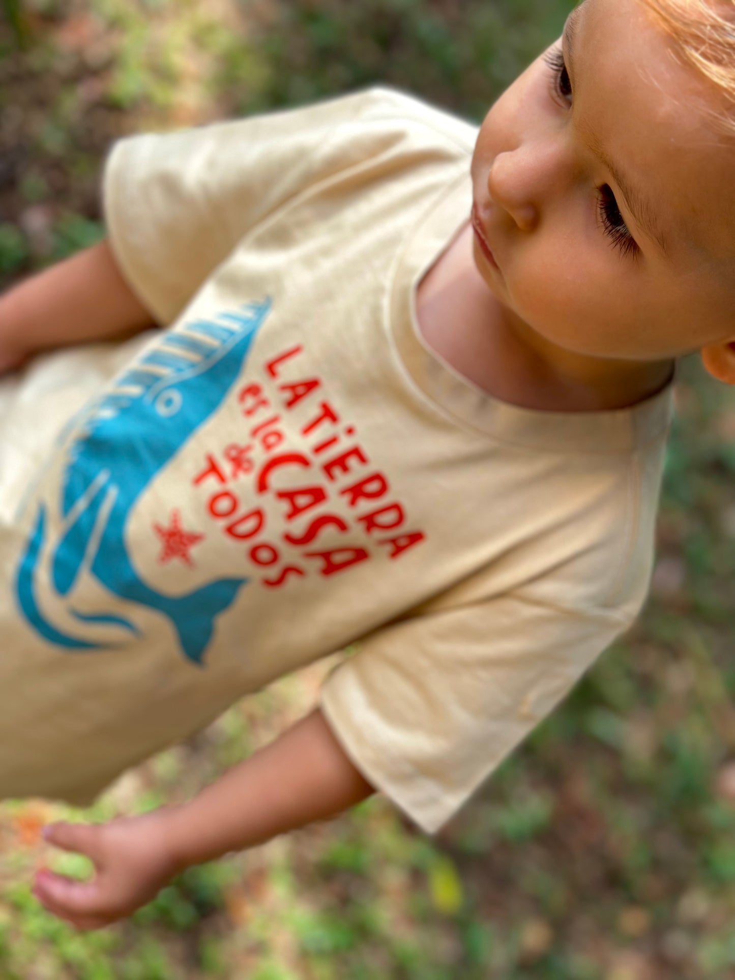 Camiseta ballena para niños y niñas